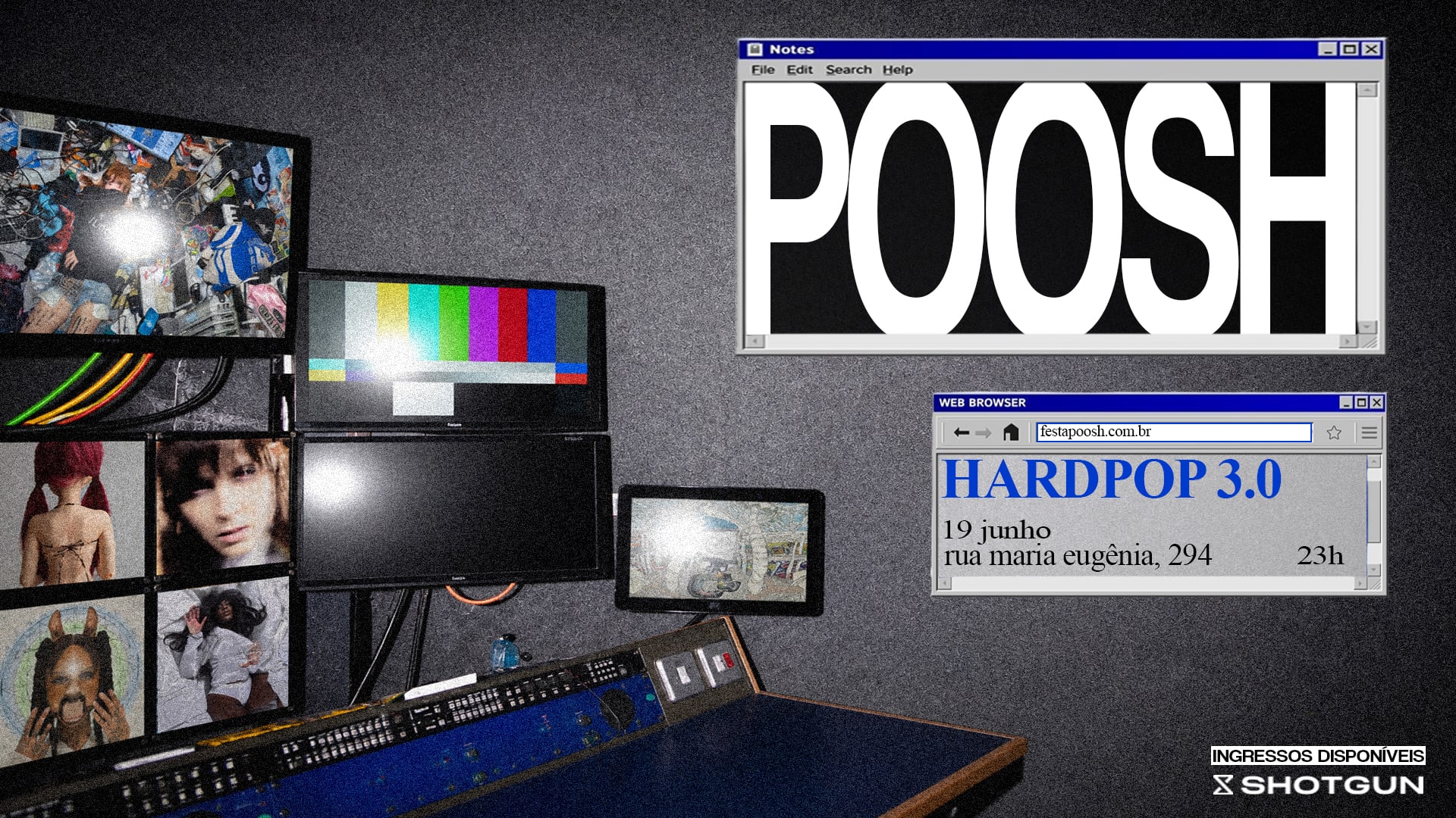 Poosh: Hardpop 3.0 (foto do evento)