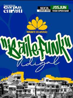 Baile Funk no Mirante do Arvrão (foto do evento)