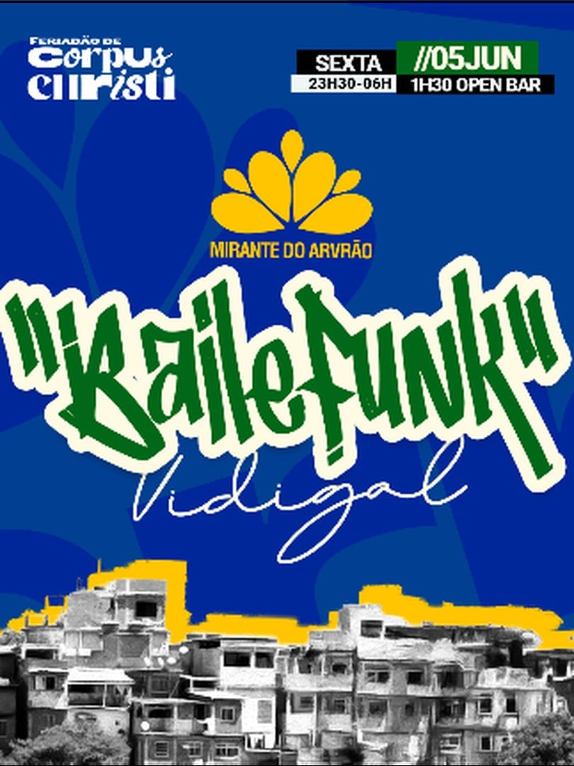 Baile Funk no Mirante do Arvrão (foto do evento)