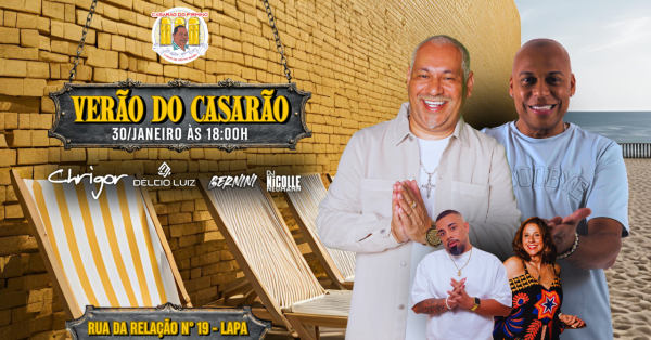 CASARÃO DO FIRMINO CONVIDA: CHRIGOR, DELCIO LUIZ, BERNINI (foto do evento)