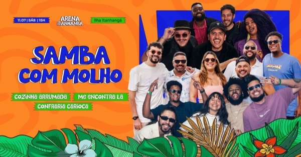 Arena itanhangá | samba com molho - 11/07 (foto do evento)