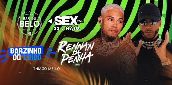 Bar do belo apresenta: barzinho do luidd convida rennan da penha (foto do evento)