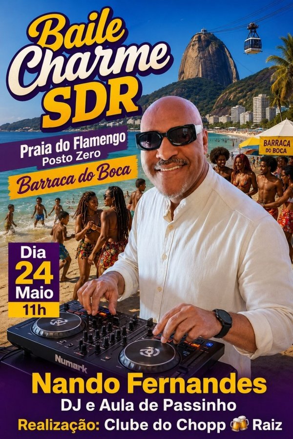 Baile Charme SDR na Praia (foto do evento)