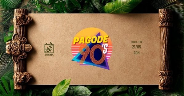Pagode 90 na Casa Savana (foto do evento)