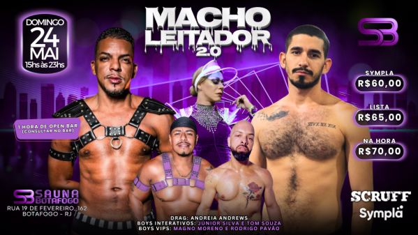 Sb - macho leitador 2.0 (foto do evento)
