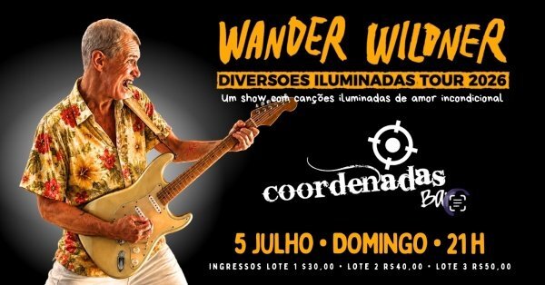 Coordenadas Bar apresenta Wander Wildner (foto do evento)