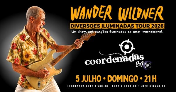 Coordenadas Bar apresenta Wander Wildner (foto do evento)