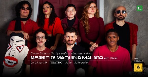 Magnífica Máquina Maldita no CCJF (foto do evento)