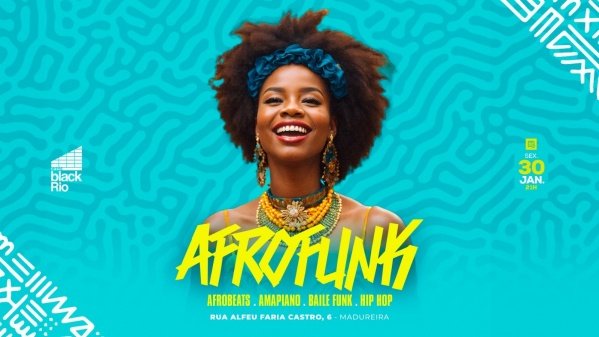 AFROFUNK SUMMER VIBES : Afrobeats, Funk, Amapiano, Hip Hop (foto do evento)