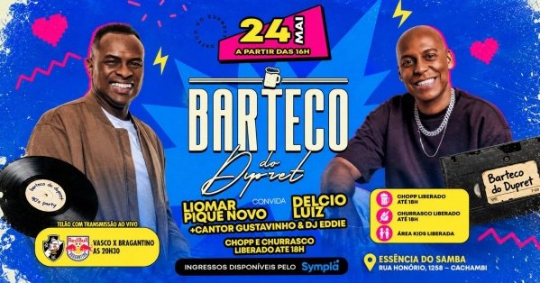 Barteco do Dupret - Liomar & Délcio Luiz (foto do evento)