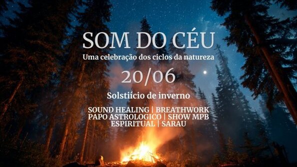 Som do céu (foto do evento)