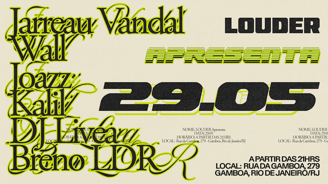 Louder Apresenta Jarreau Vandal (foto do evento)