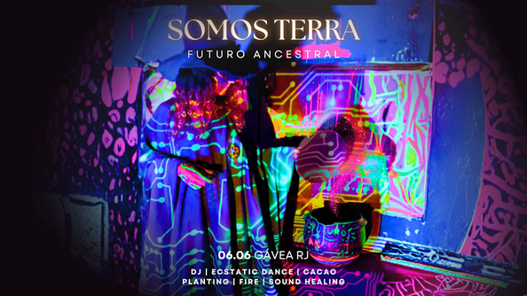 06/06 Ecstatic Dance Rj - Somos Terra: Futuro Ancestral (foto do evento)