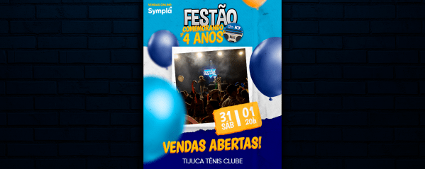 Festão do K7 4 Anos (foto do evento)