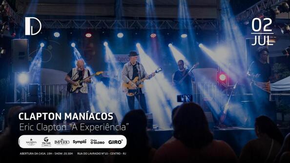 Eric Clapton 'A Experiência'  02.07 (foto do evento)