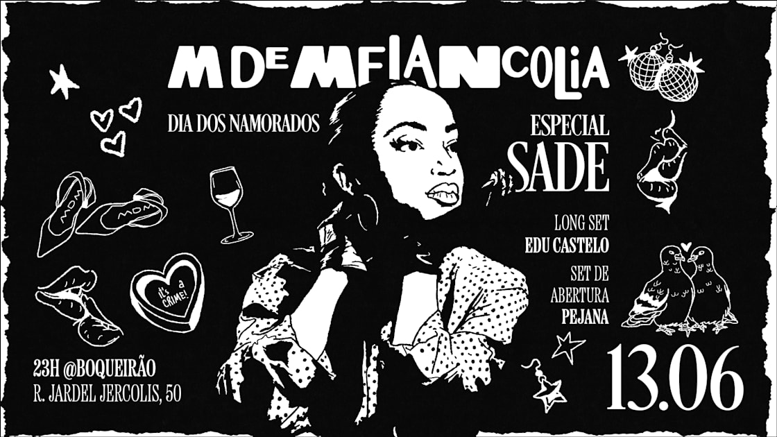 M De Melancolia - Especial Sade (Dia Dos Namorados) (foto do evento)