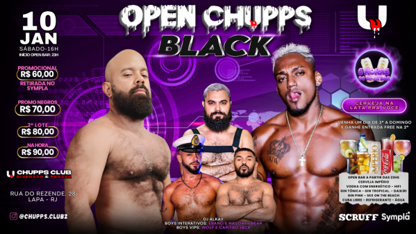 OPEN CHUPPS BLACK (foto do evento)