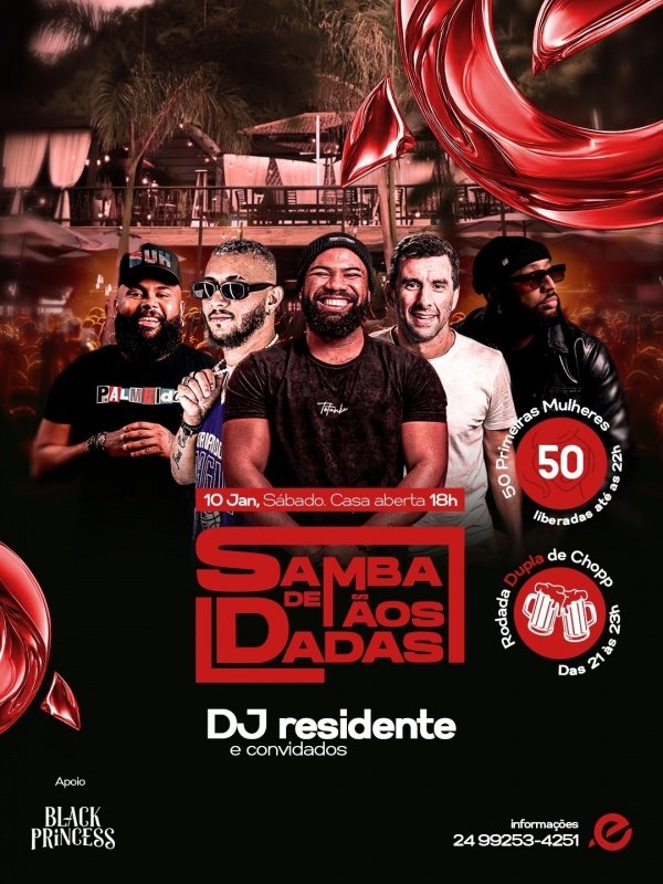 Samba de Mãos Dadas na Elite (foto do evento)