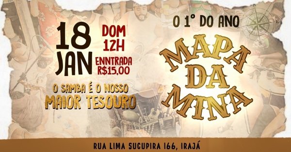 MAPA DA MINA (foto do evento)