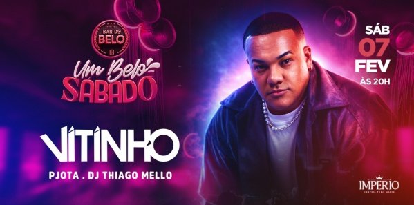 UM BELO SÁBADO APRESENTA: VITINHO (foto do evento)