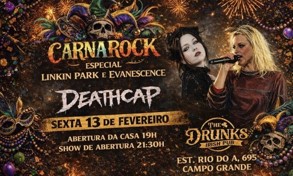 CARNAROCK ESPECIAL LINKIN PARK E EVANESCENCE - BANDA DEATHCAP (foto do evento)