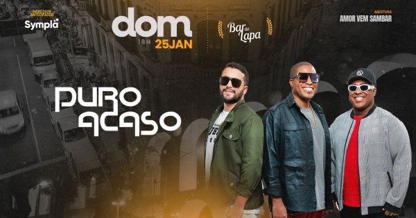 PURO ACASO NO BAR DA LAPA (foto do evento)