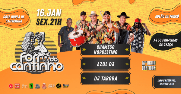 Forró do Cantinho com Chamego Nordestino (foto do evento)
