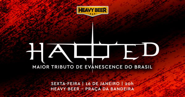 HALLTED | TRIBUTO EVANESCENCE | HEAVY BEER (foto do evento)