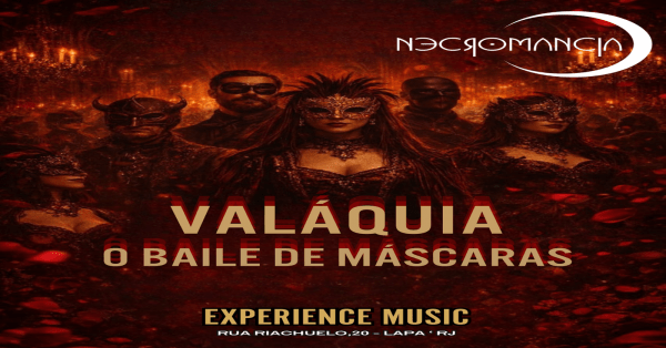 NECROMANCIA  VALÁQUIA O BAILE DE MÁSCARAS (foto do evento)